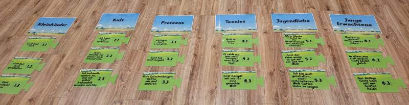 Bild mit ausgezogenen Blättern Bild mit ausgezogenen Blättern